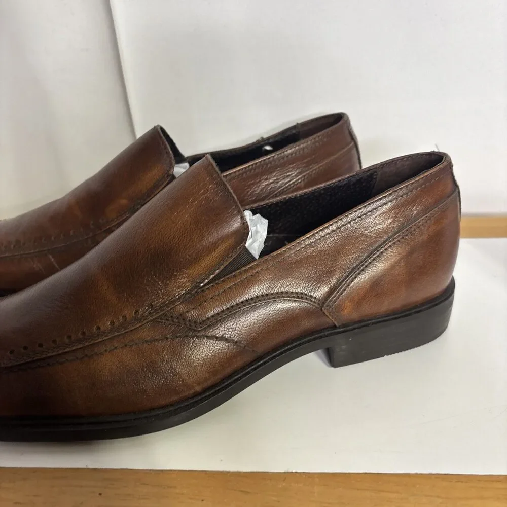 Nicola Bendon Brown Oxfords Shoes Semi Pointed Dress Shoe 8.5 41  Casual Leather